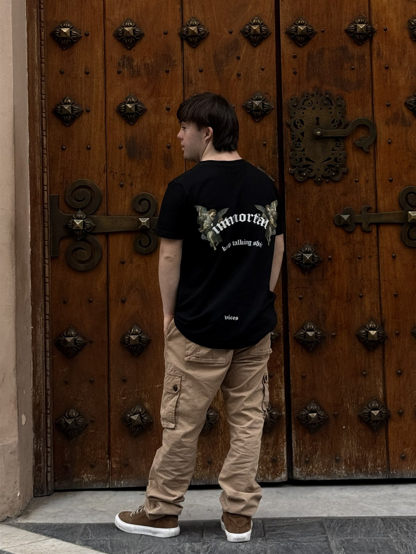 Remera Immortal puesta